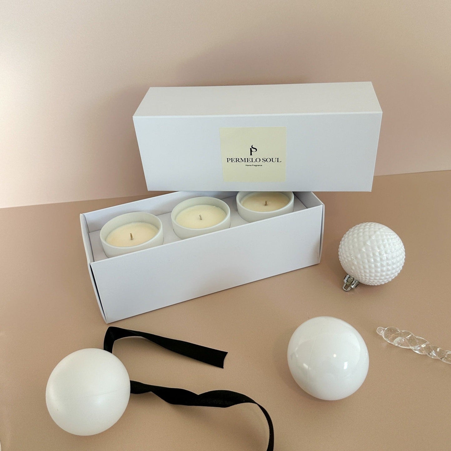 Trio Votive Candles -Gift Box