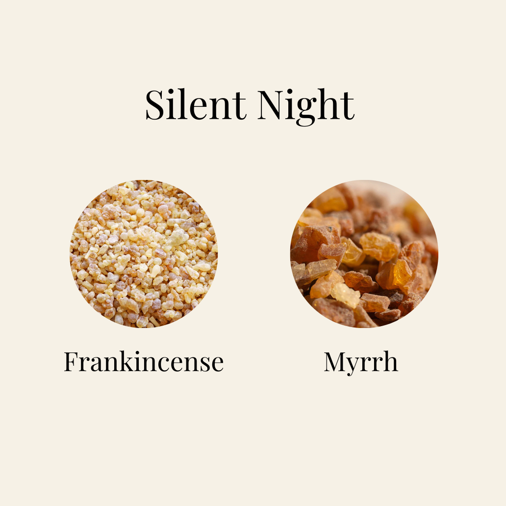 Silent Night Soy Candle – Frankincense & Myrrh