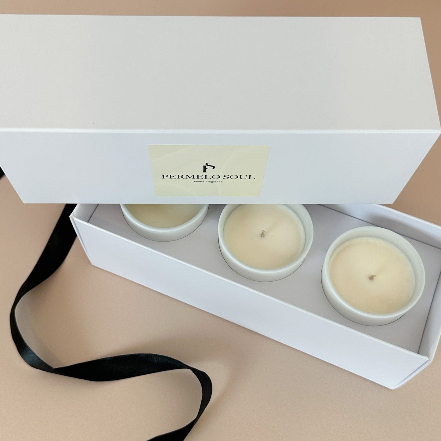 Trio Votive Candles -Gift Box