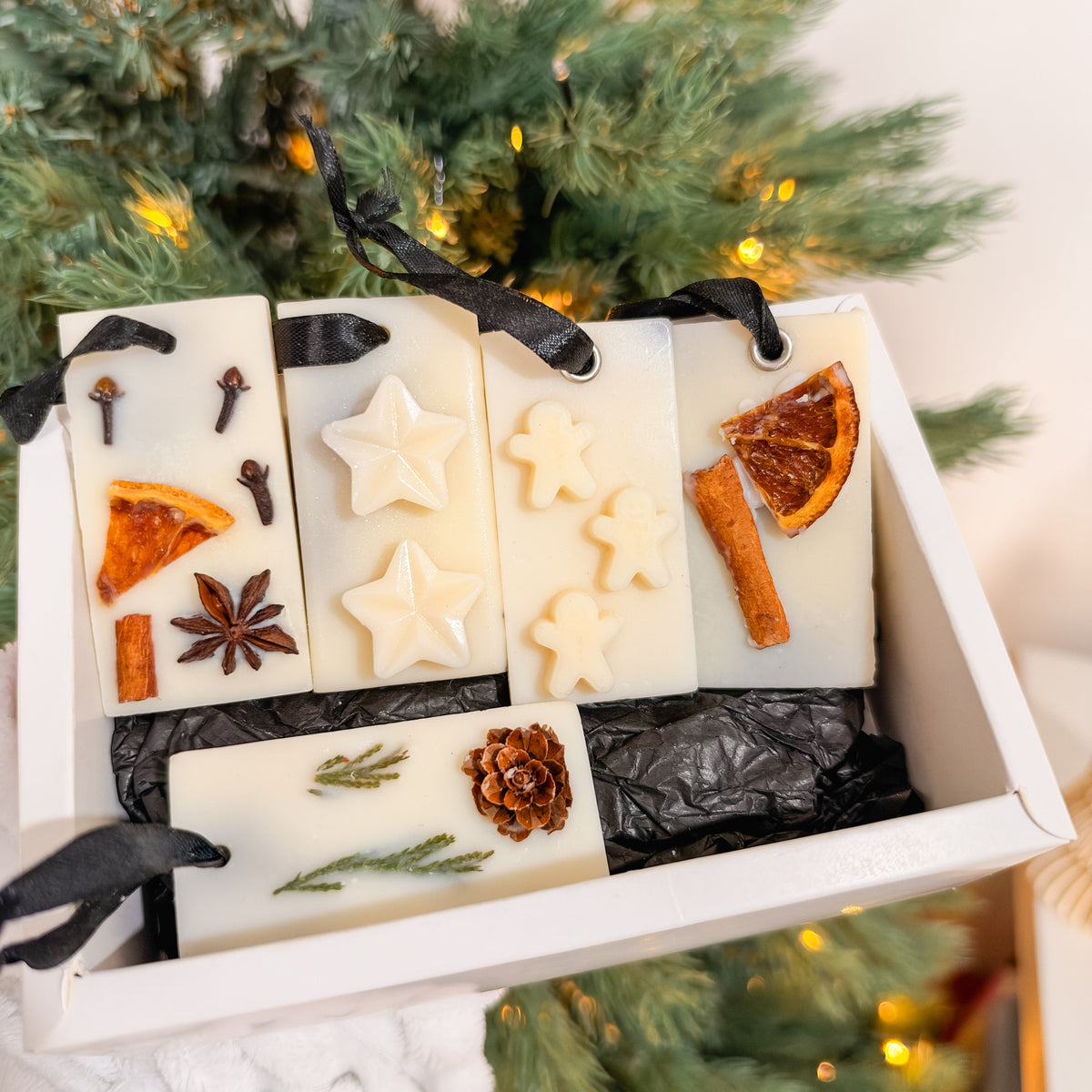 Scented Tree Decorations - Wax Melt -Gift Box
