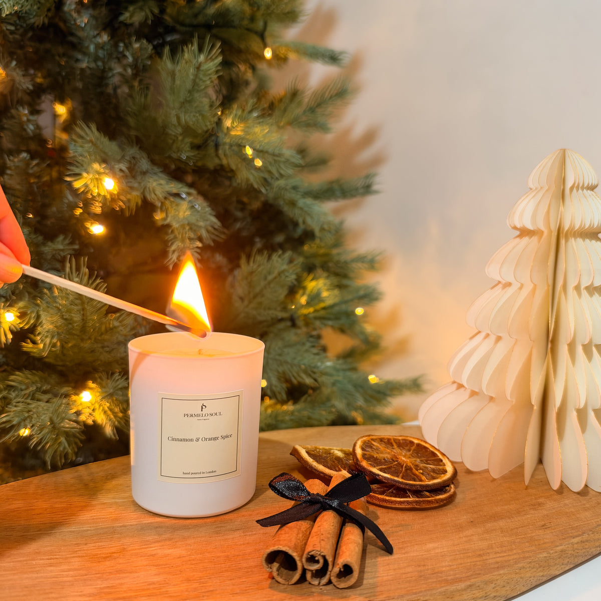 Cinnamon & Orange Spice Soy Candle