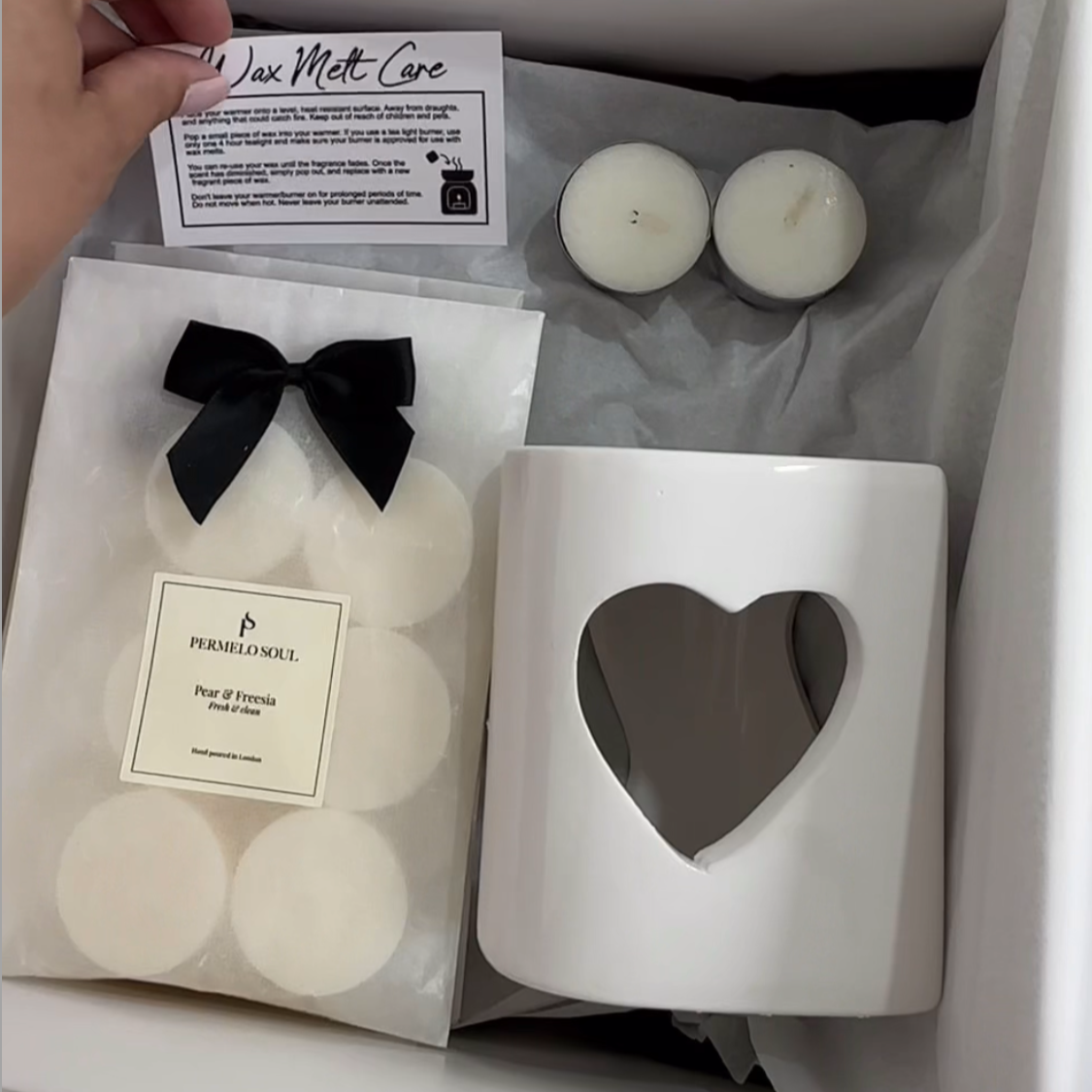 Wax Melt & Burner Gift Box