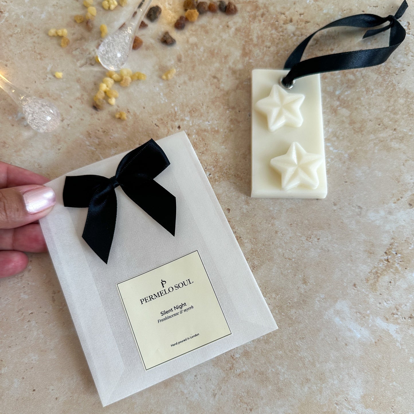 Scented Tree Decorations - Wax Melt - Silent Night