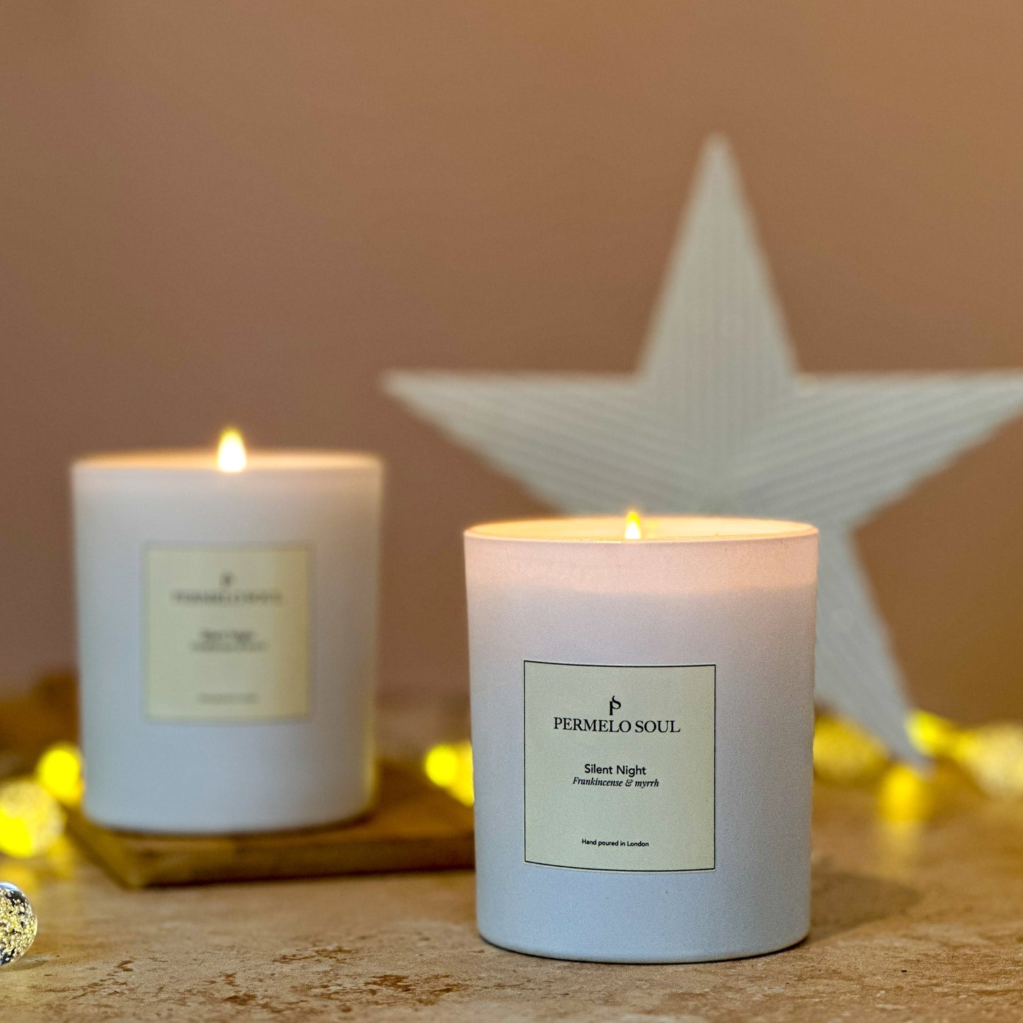 Silent Night Soy Candle – Frankincense & Myrrh