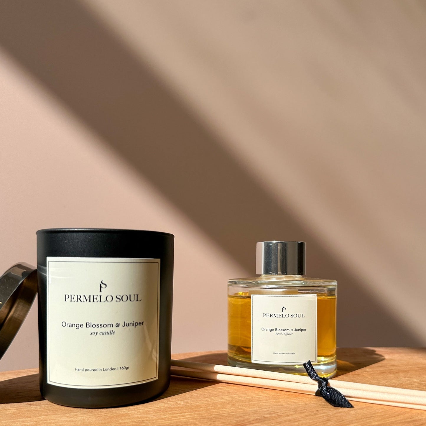 Orange Blossom & Juniper -Soy Candle