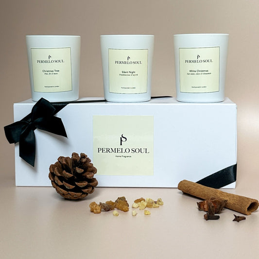 Trio Votive Candles -Gift Box