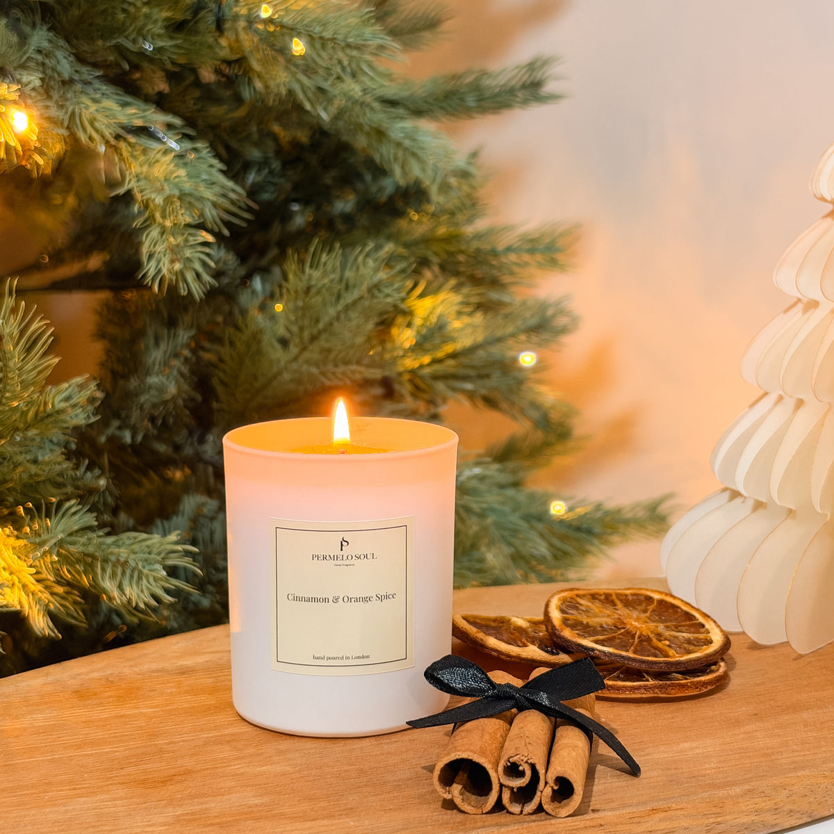 Cinnamon & Orange Spice Soy Candle