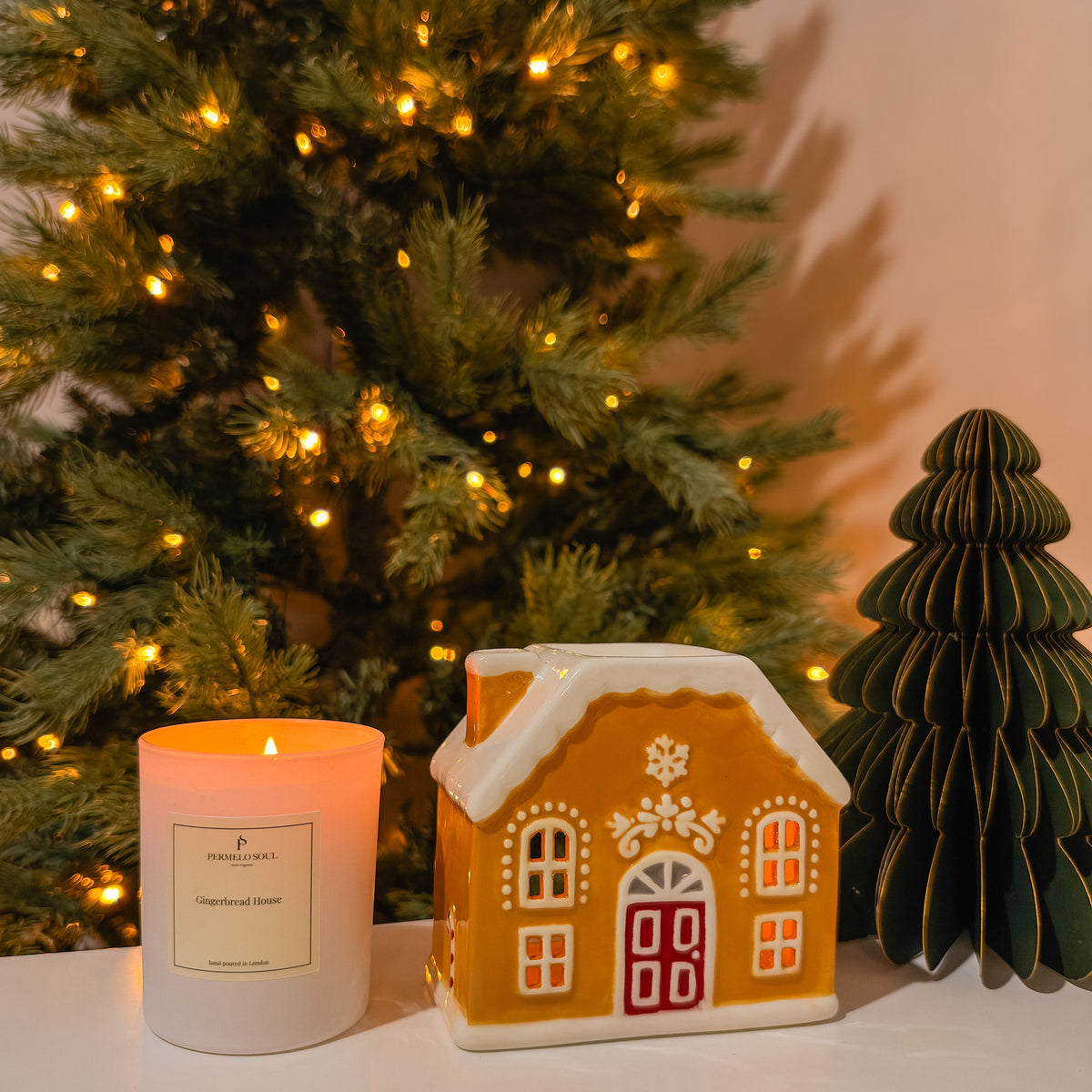 Gingerbread House Soy Candle