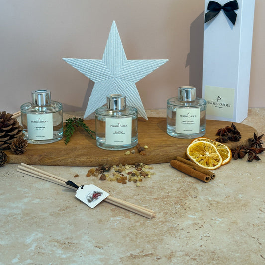 Christmas Reed Diffuser Trio set