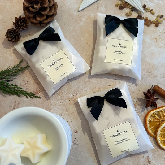 Christmas Wax Melt Trio set