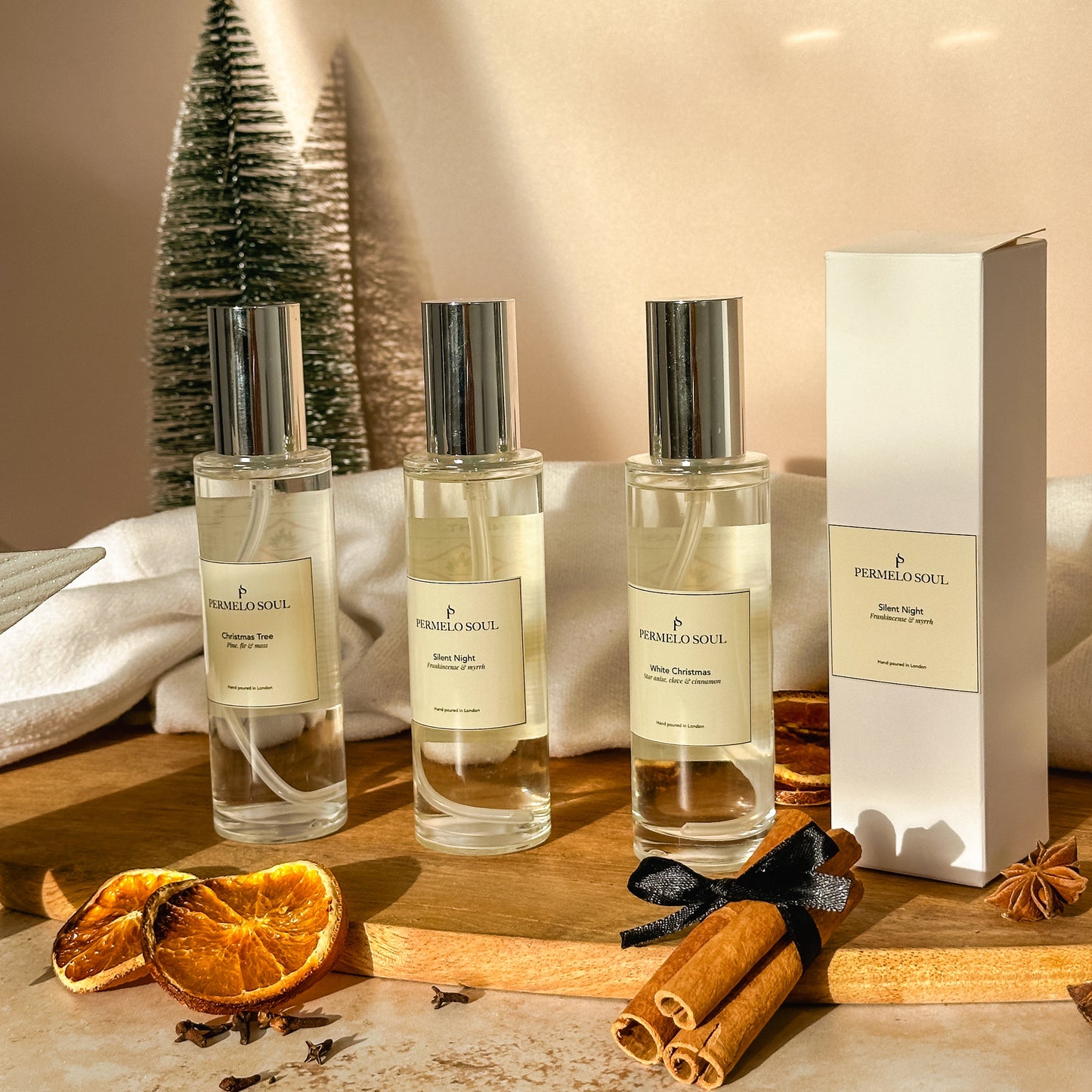 Christmas Room Spray Trio Set