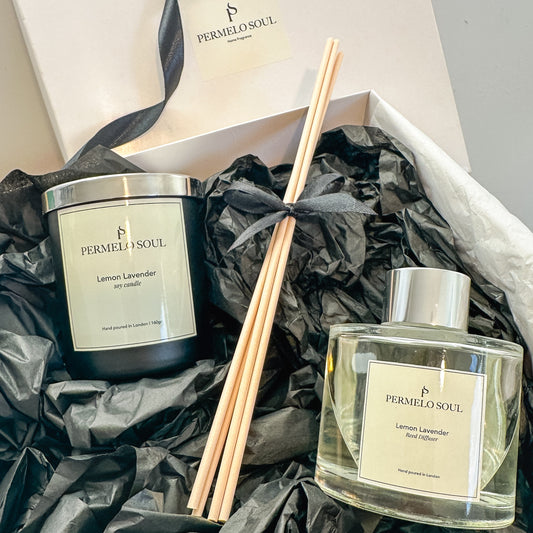 Candle & Reed Diffuser Gift Box - Classic  Collection