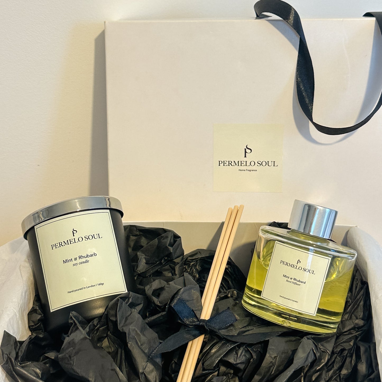 Candle & Reed Diffuser Gift Box - Classic  Collection