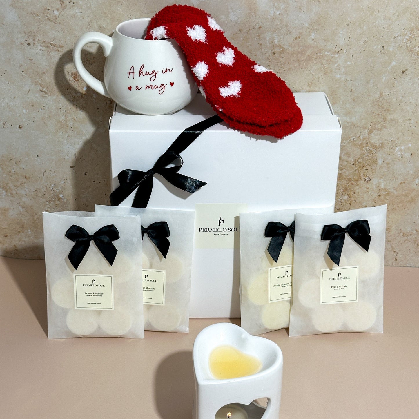 Wax melt & Heart burner Gift box- Limited Edition