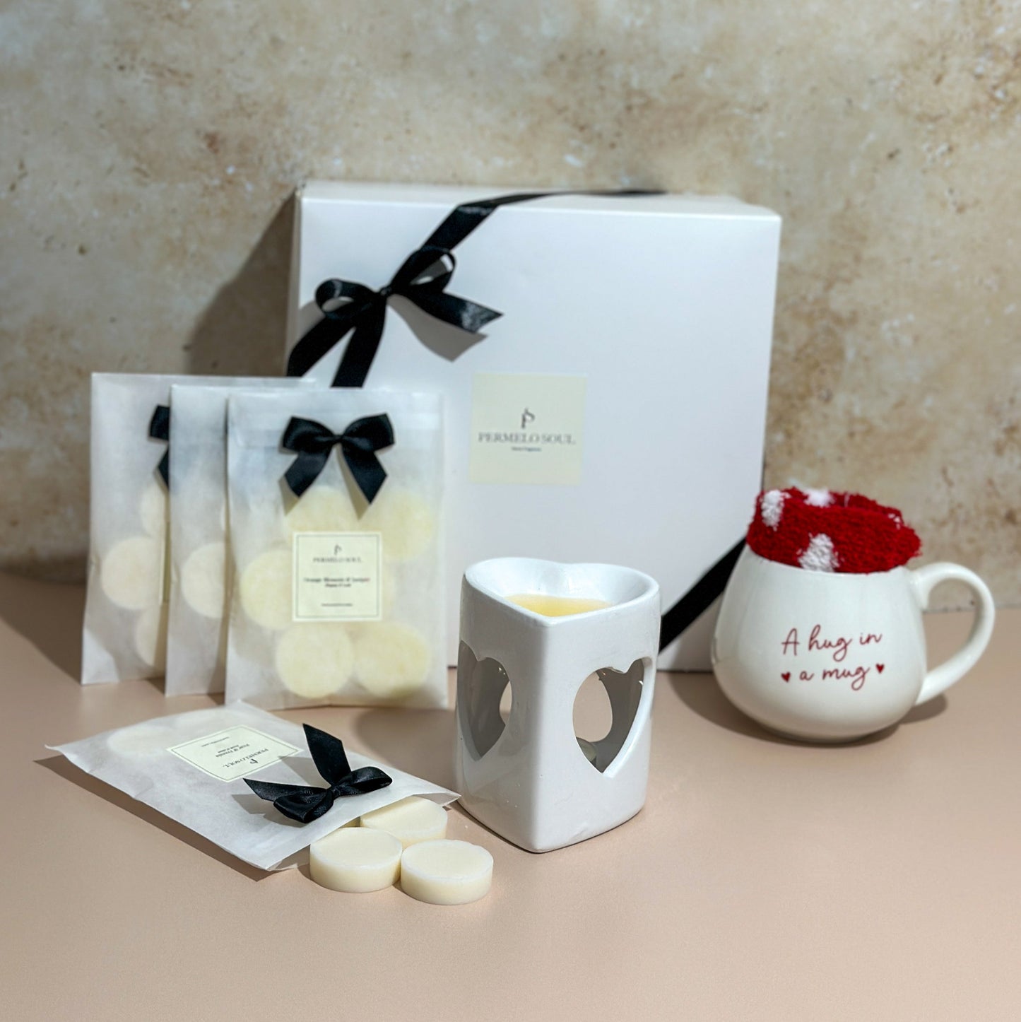 Wax melt & Heart burner Gift box- Limited Edition