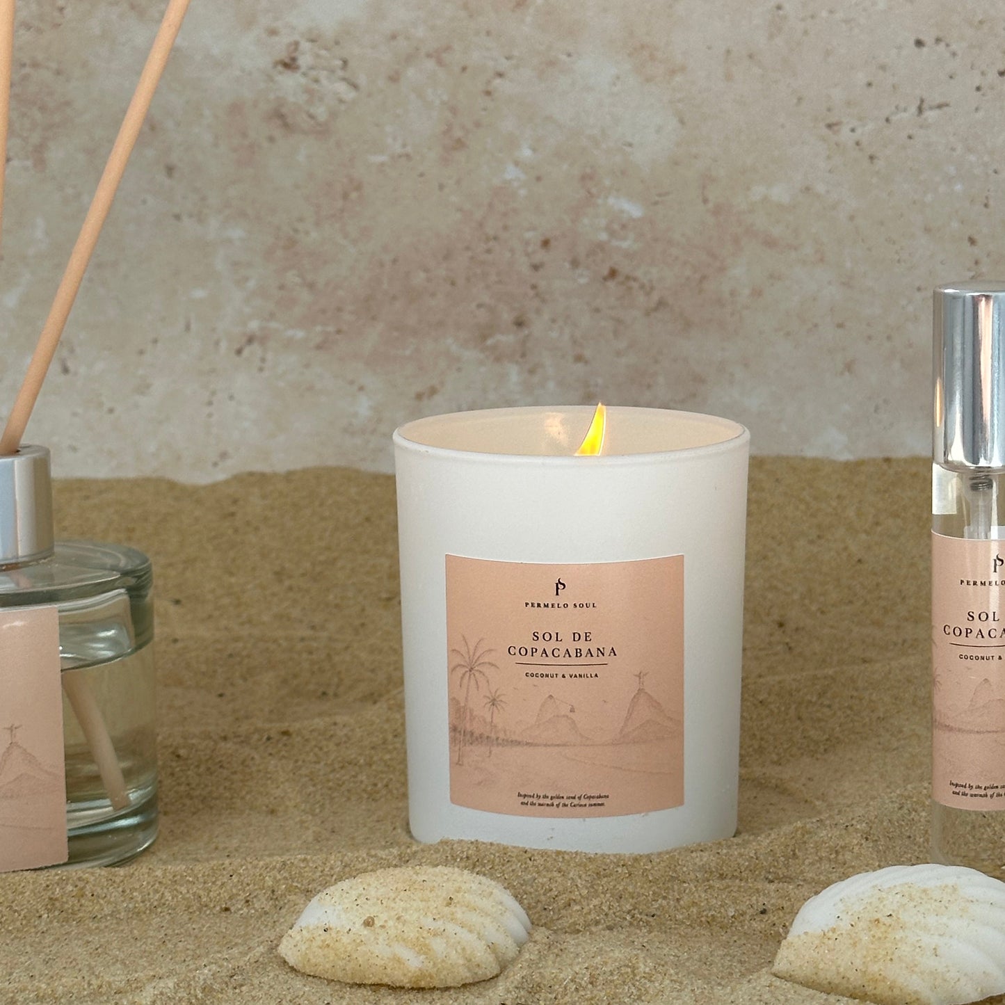 SOL DE COPACABANA - Coconut & Vanilla - Soy Candle