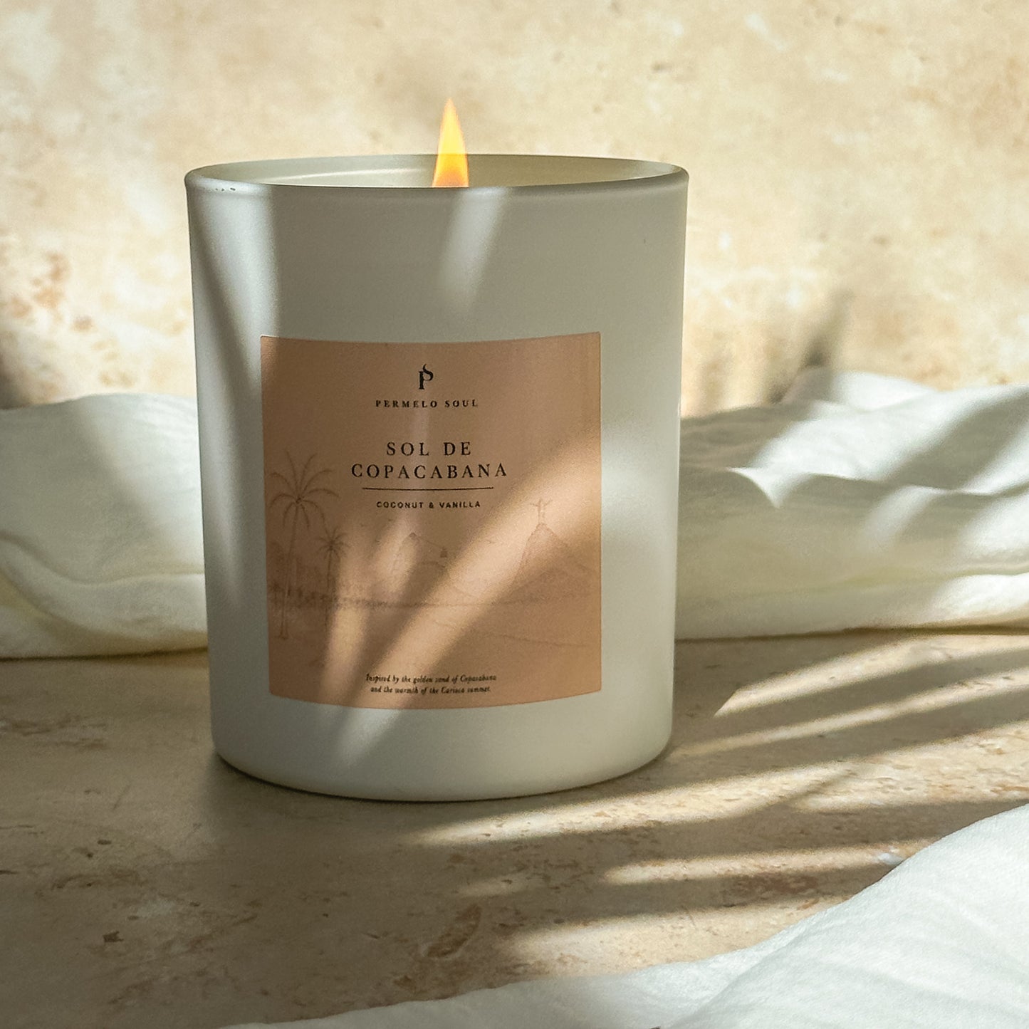 SOL DE COPACABANA - Coconut & Vanilla - Soy Candle