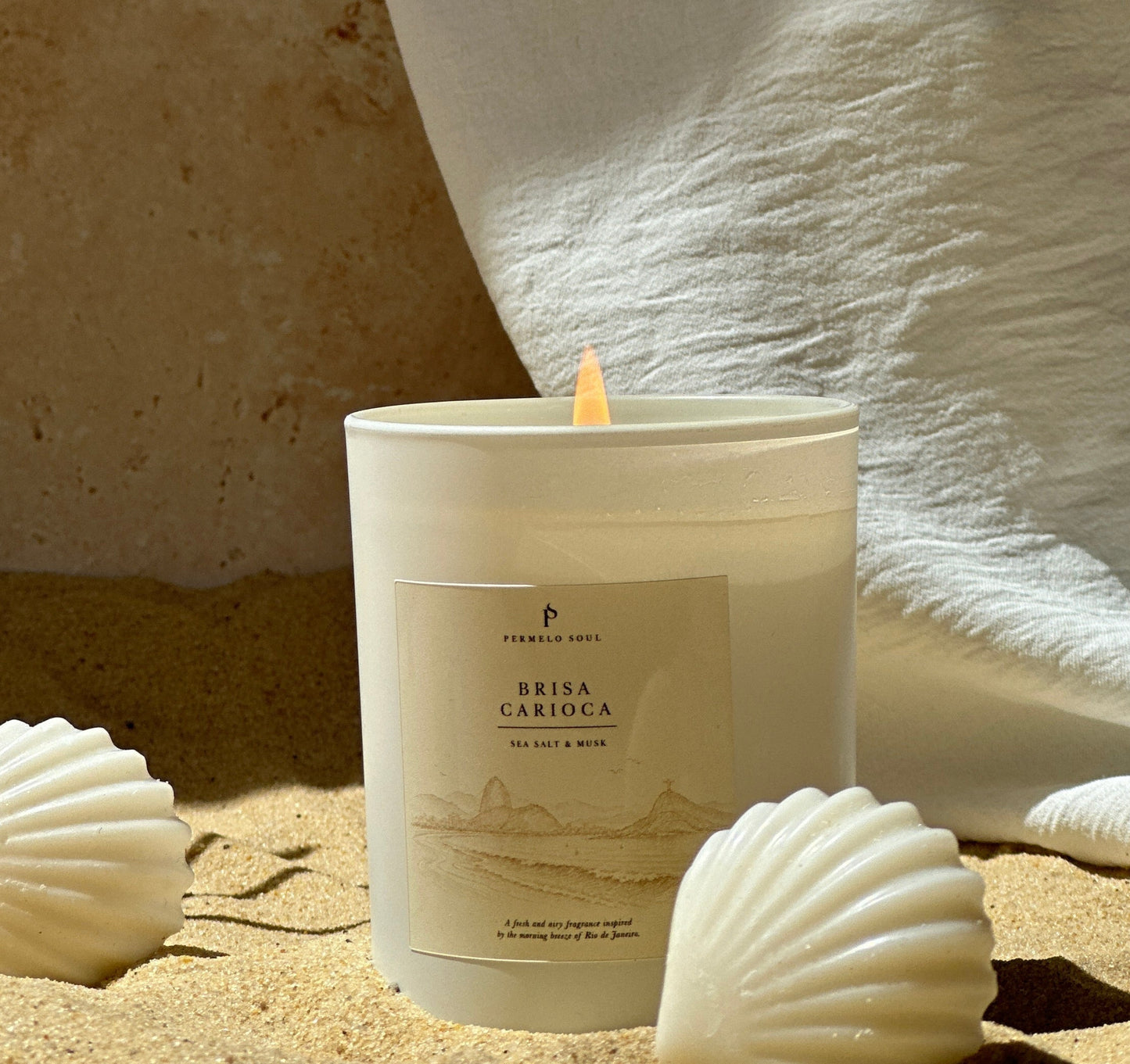 Brisa Carioca - Sea Salt & Musk -Soy candle