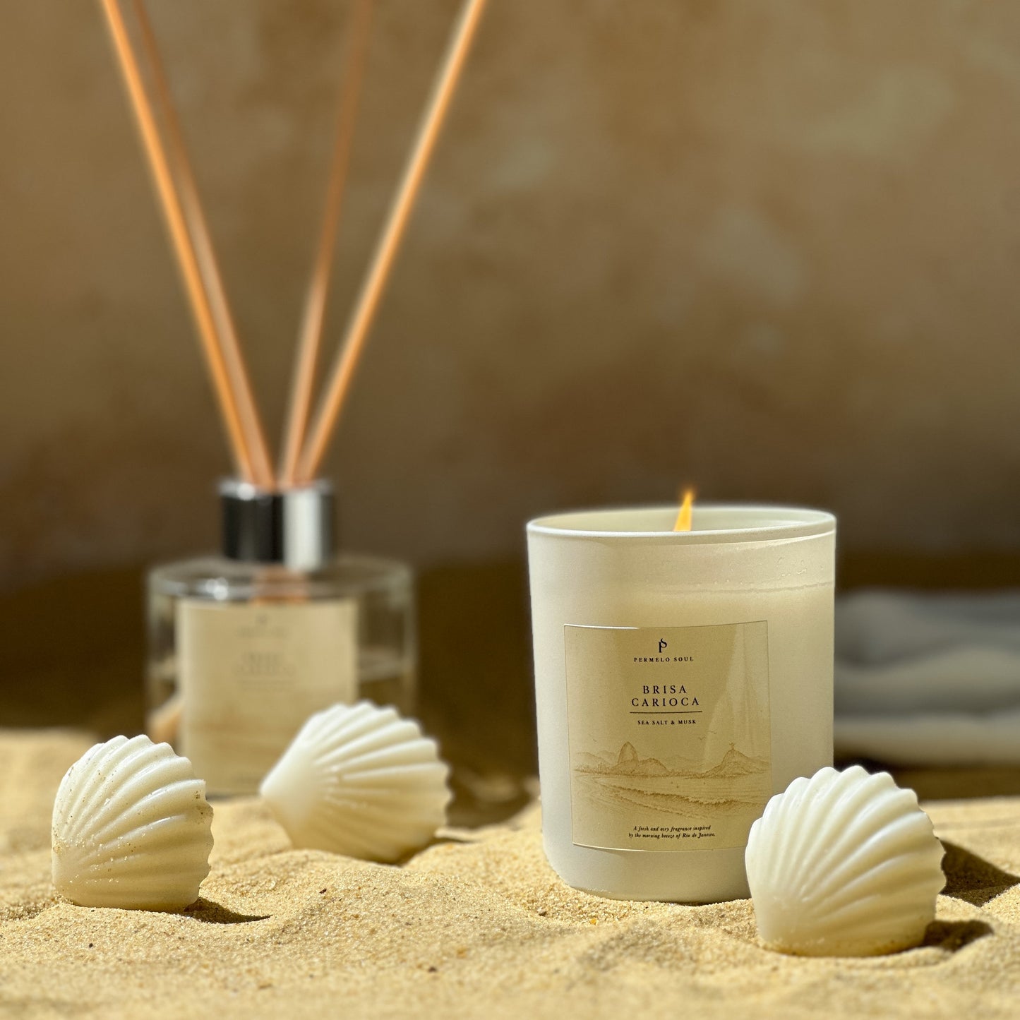 Brisa Carioca - Sea Salt & Musk -Soy candle