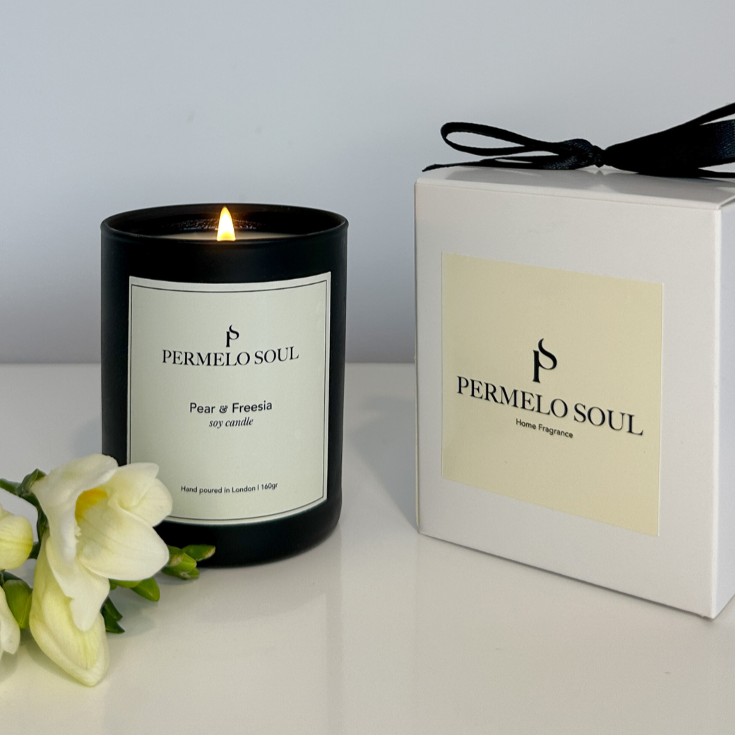 Pear & Freesia - Soy Candle