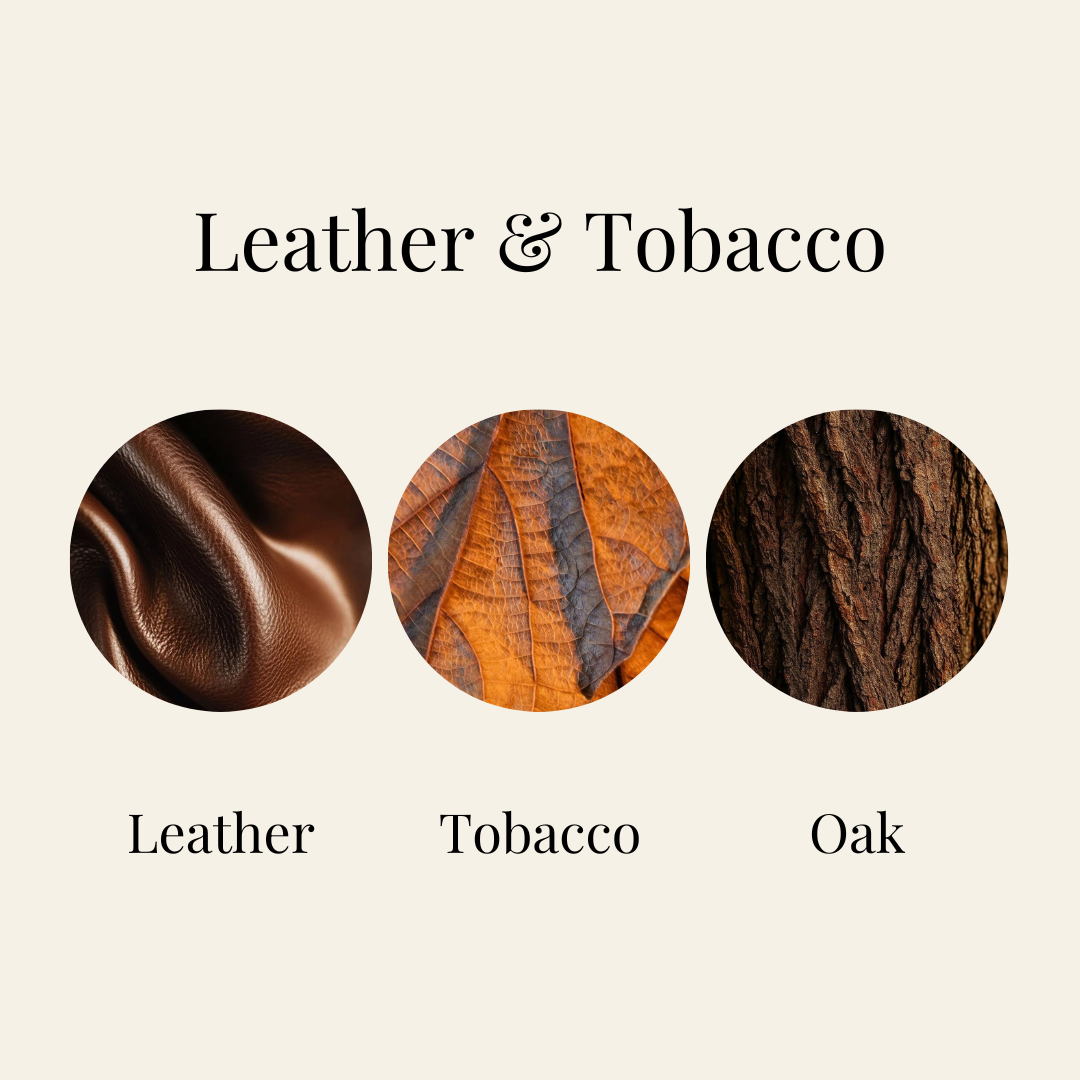 Leather & Tobacco Soy candle